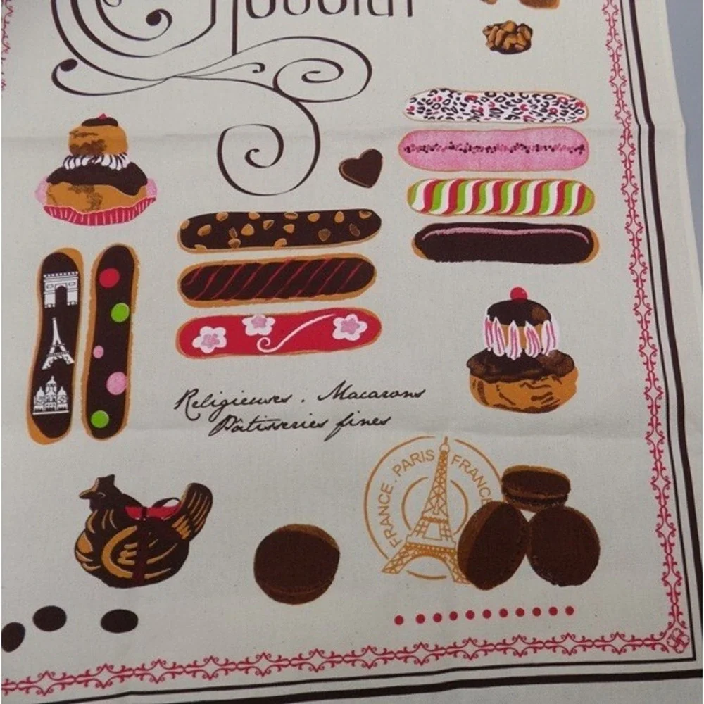Torchons & Bouchons I LIke Chocolate Towel Paris J'aime le Chocolat France